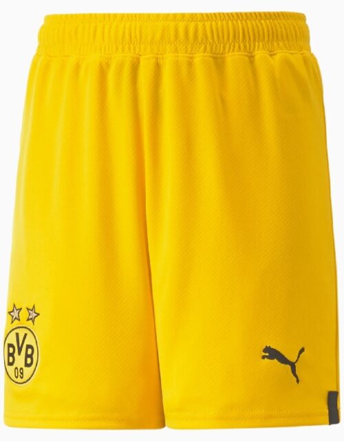 Dortmund home shorts 2022/22 - youth-140 Gul