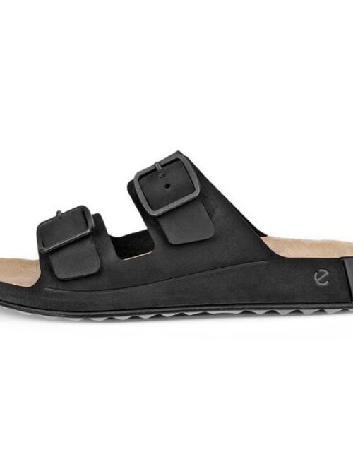 Ecco Cozmo Casual Buckle Sandaler Herre, sort