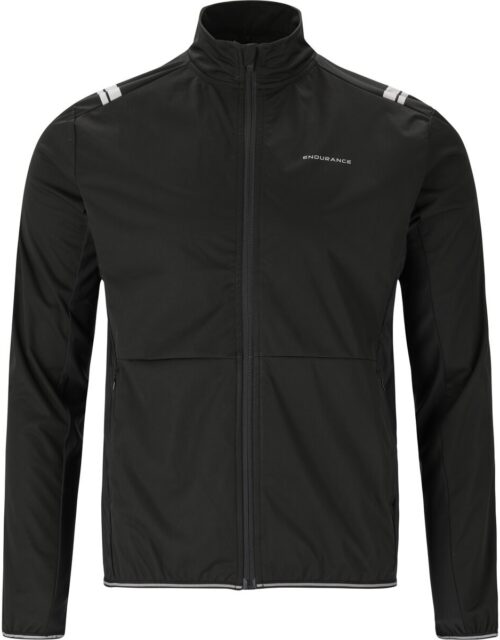 Endurance Diker 4-Way Stretch Løbejakke Herre, sort