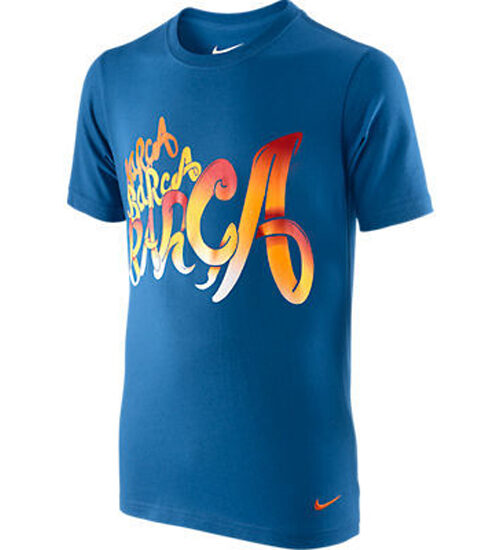 FC Barcelona t-shirt core 2011/12 - blå - børn-YXS | 116-128 Blå