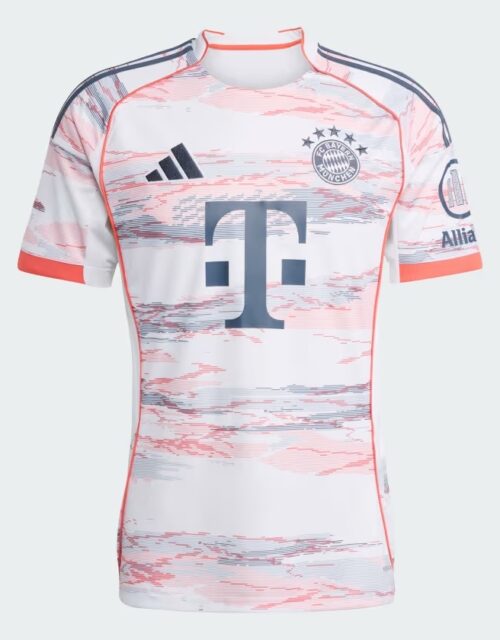 FC Bayern Munich away jersey 2025/26 - mens-M Grå