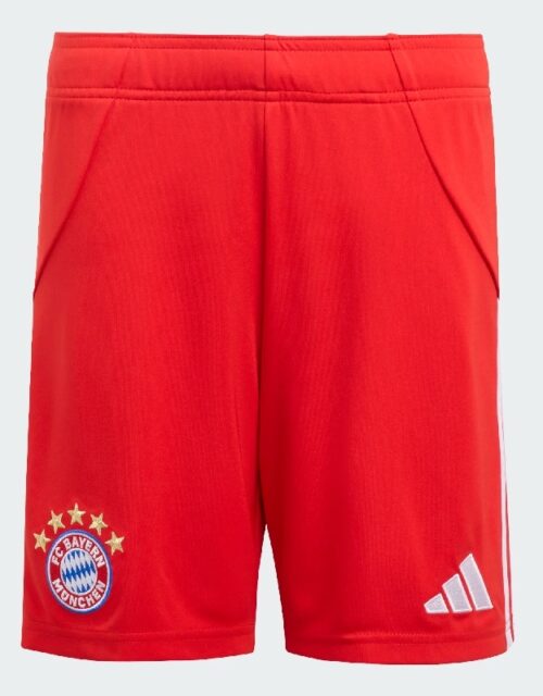 FC Bayern Munich home shorts 2025/26 - youth-128 Rød