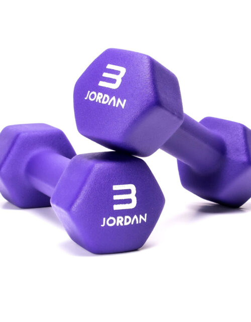 Håndvægte 3,0 kg Grøn, Jordan Neopren (sæt)