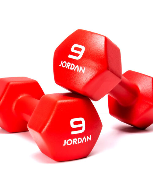 Håndvægte 9,0 kg Gul, Jordan Neopren (sæt)
