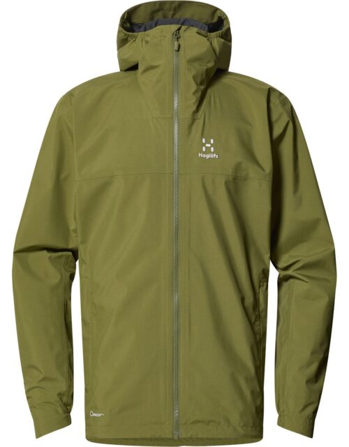 Haglöfs Korp Proof Regnjakke Herre, olive green