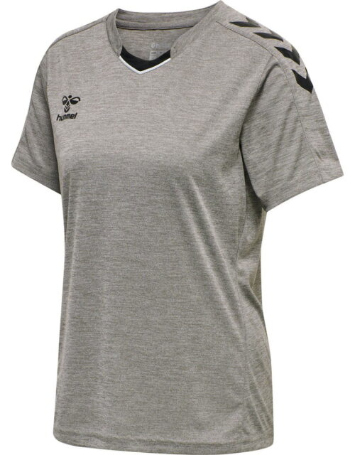 Hummel hmlCORE XK CORE Poly Trænings T-Shirt Dame, grå