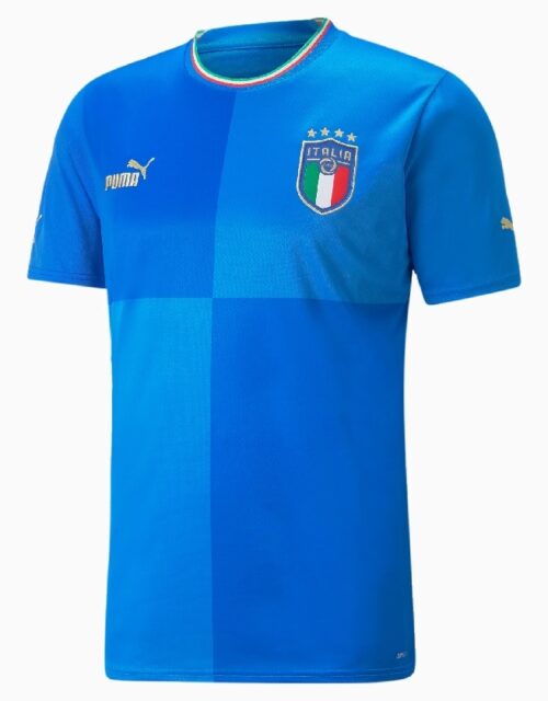 Italy home jersey 2022 - by Puma-M Blå
