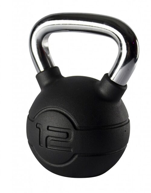 Jordan Kettlebell i Chrome/Gummi (12 kg)
