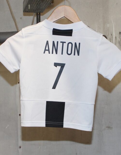 Juventus home minikit 2018/19 - little boys - ANTON 7-104 Hvid