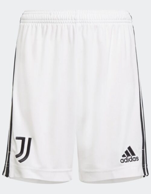 Juventus home shorts 2021/22 - youth - by Adidas-128 Hvid