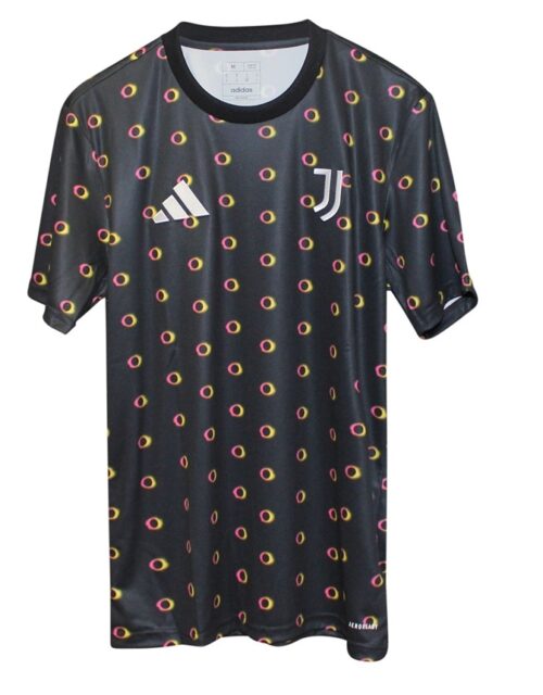 Juventus pre-match jersey 2024/25 - mens-M Sort