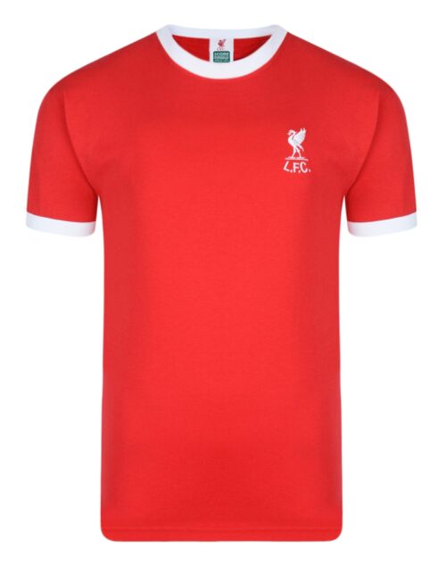 Liverpool 1973 No7 Home Shirt-S Rød