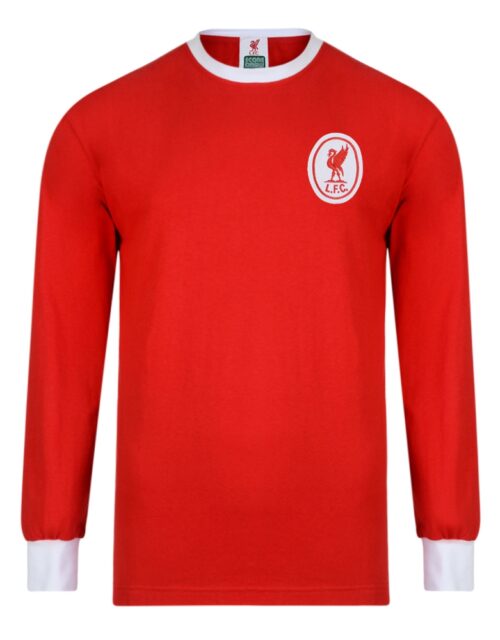 Liverpool retro shirt L/S 1964-M Rød