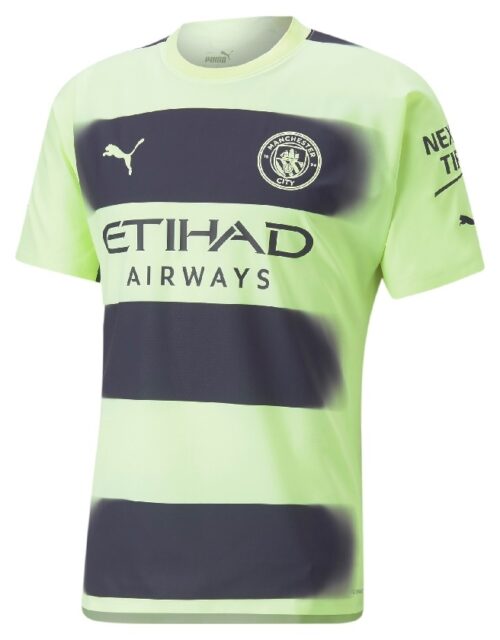 Manchester City third jersey 2022/23 - replica-M Grøn