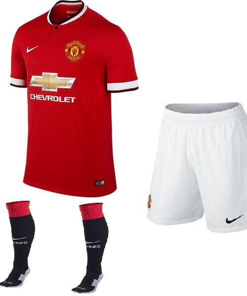 Manchester United Hjemme Shorts 2014/15 - børn-YXS | 116-128
