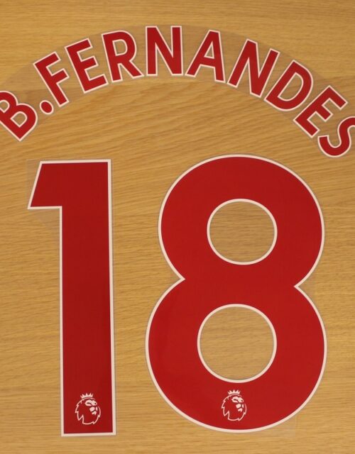 Manchester United PL away print 2021/22 - B. Fernandes 18-Adult