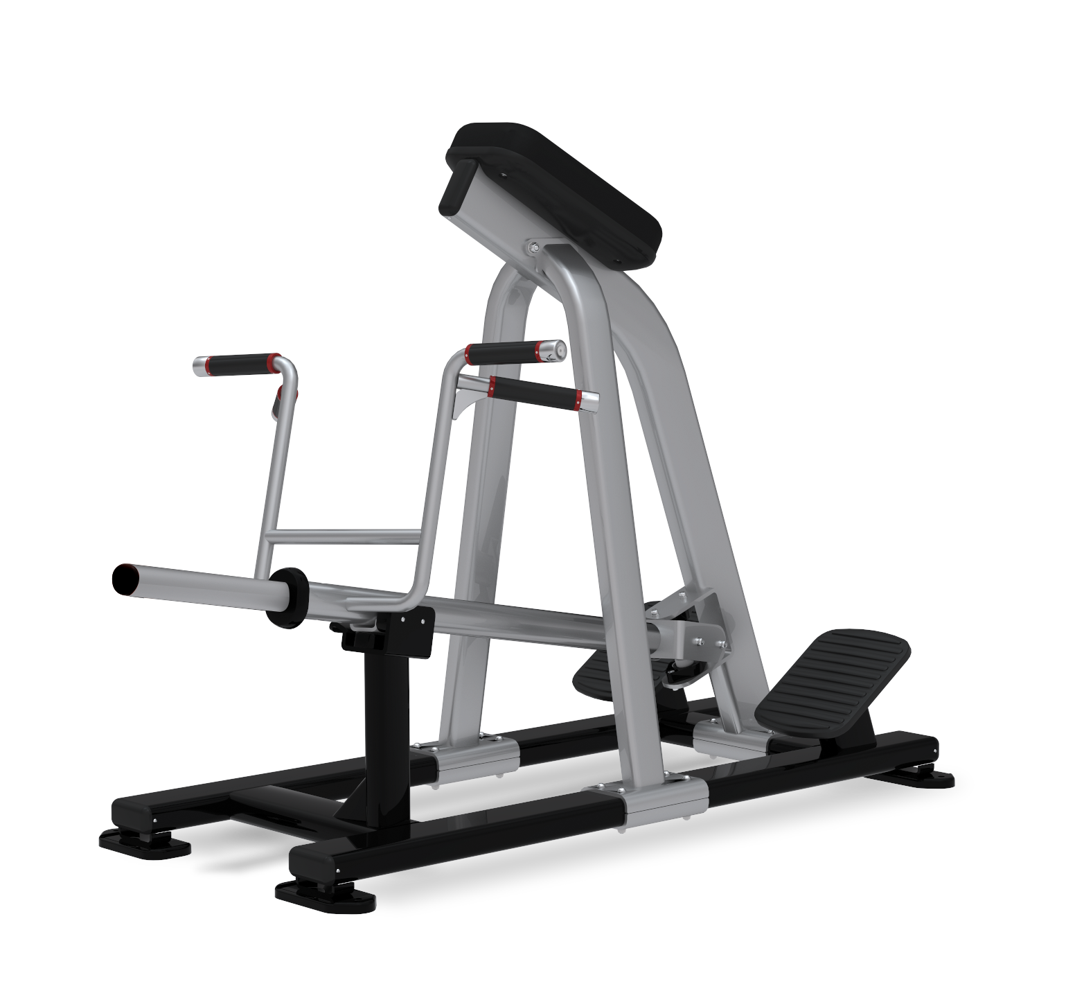 Nautilus Plate Loaded Incline Lever Row Sølv