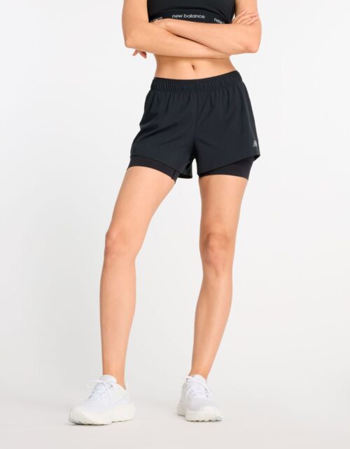 New Balance RC 2-in-1 3" Shorts Dame