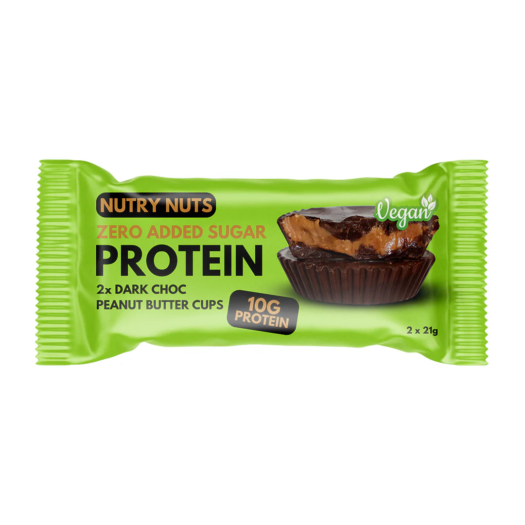 Nutry Nuts Peanut Butter Cups - Dark Chocolate Vegan (42g) - Proteinsnacks