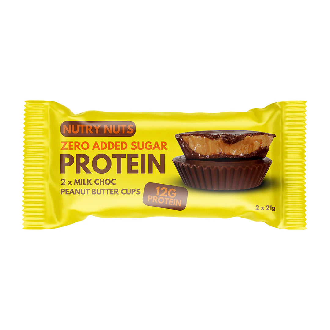Nutry Nuts Peanut Butter Cups - Milk Chocolate (42g) - Proteinsnacks