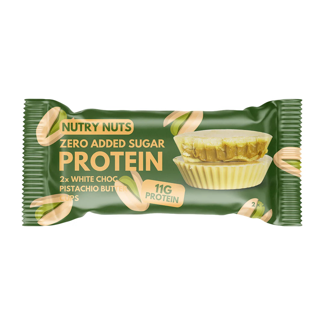 Nutry Nuts Pistachio Butter Cups - White Chocolate Pistachio (42g) - Proteinsnacks