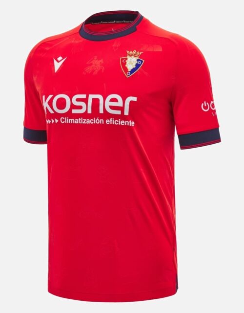 Osasuna home jersey 2024/25 - mens-M (EU) Rød