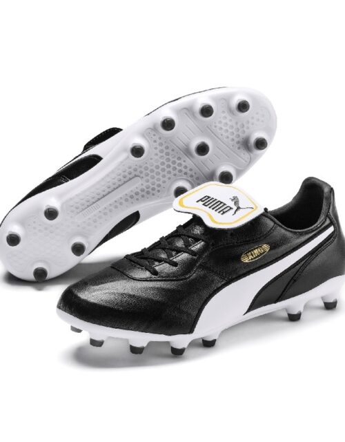 Puma King Top FG cleats - black-44 EU 10.5 US Sort