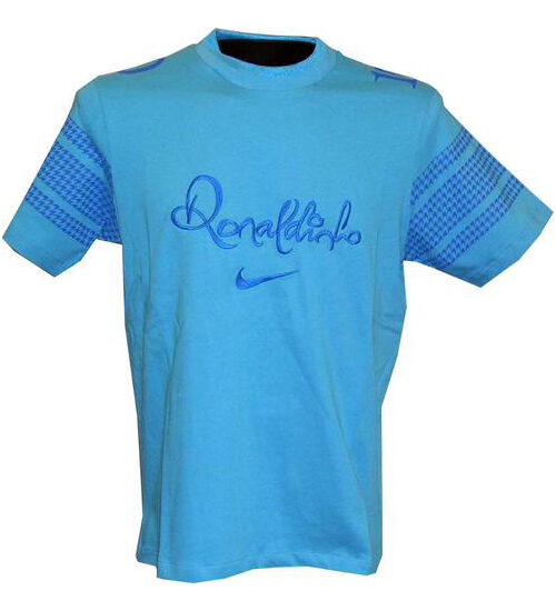 Ronaldinho R10 sommer top - blå-M