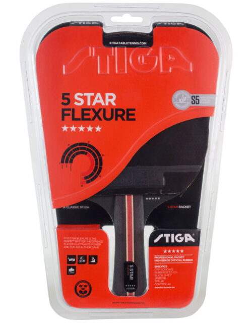 Stiga Flexure 5* Bordtennisbat