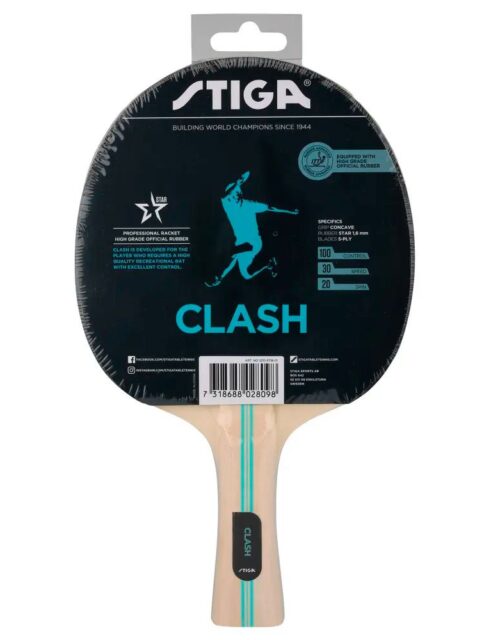 Stiga Hobby Clash 1-Star Bordtennisbat