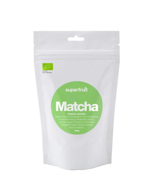 Superfruit Matcha Tea Powder (100g) - Kosttilskud