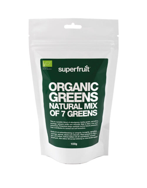 Superfruit Organic Greens (100g) - Kosttilskud