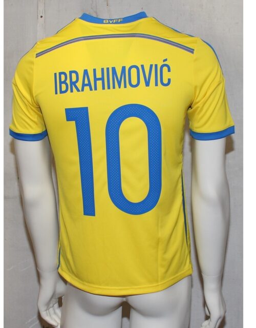 Sweden Home Jersey 2013/15 - youth - Ibra 10-176 Gul