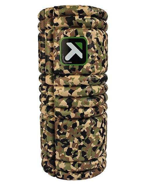The GRID foamroller (Grå Camo - 30 x 14 cm)