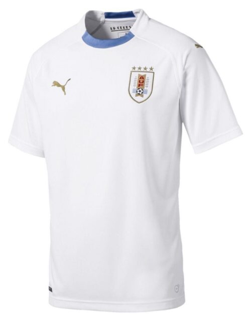 Uruguay away jersey World Cup 2018-L Hvid