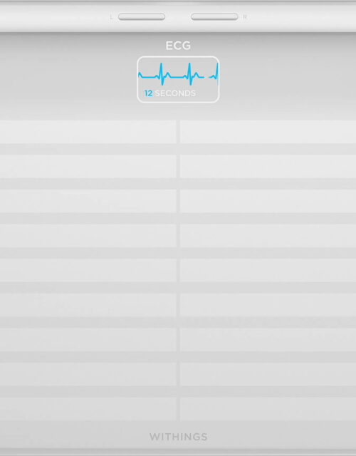 Withings badevægt Body Scan (Sort)