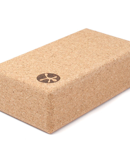 Yoga blok i kork (227 x 120 x 65 mm)