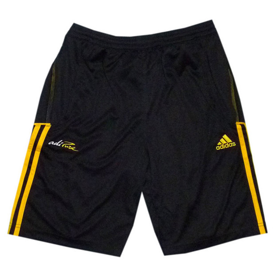 adipure træningsshorts - sølv-gul - børn-140 Sort