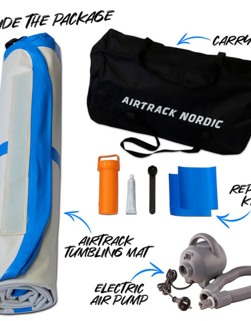 Airtrack Nordic Standard inkl elektrisk pumpe (5M - Mint)