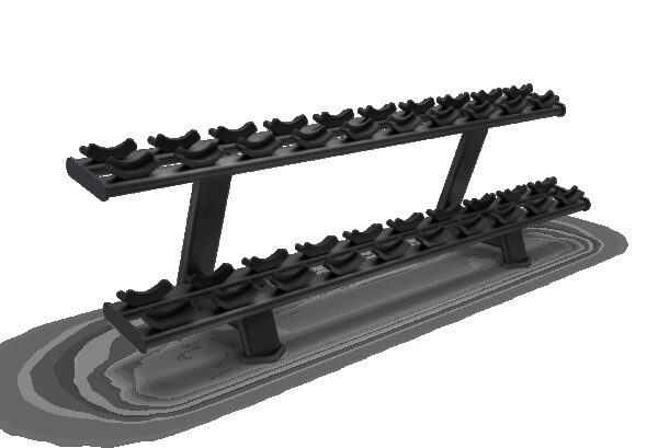 Intenza Free Weight Line Dobbelt Håndvægtstativ
