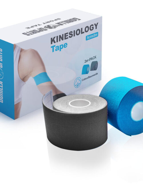 Kinesiologi tape (sæt med to ruller)