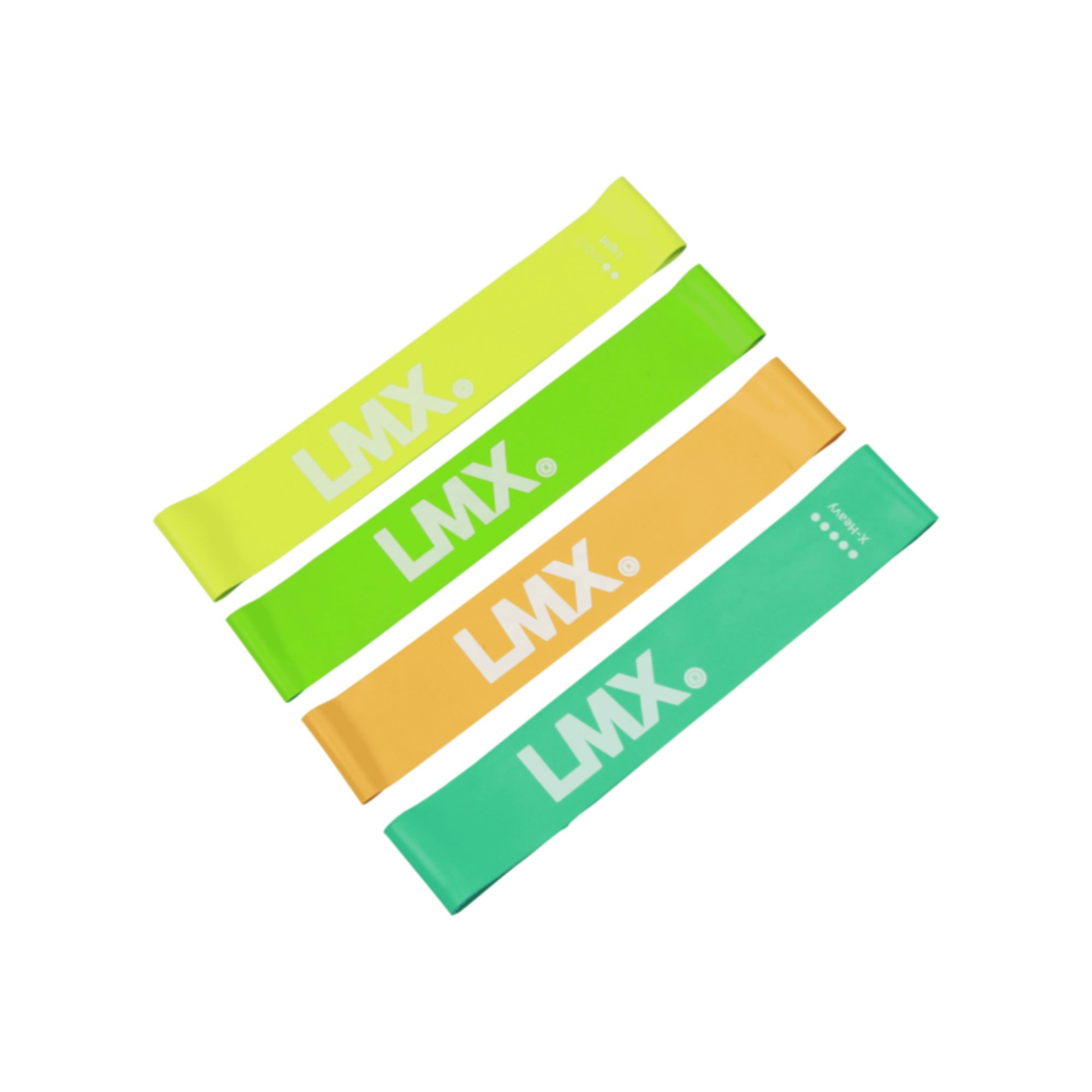 LMX. Kort Træningselastik Level 3 Orange (10 Stk)