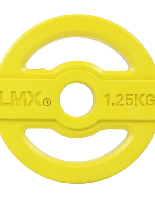 LMX. Studio Bodypump Vægtskive 1,25 kg Gul