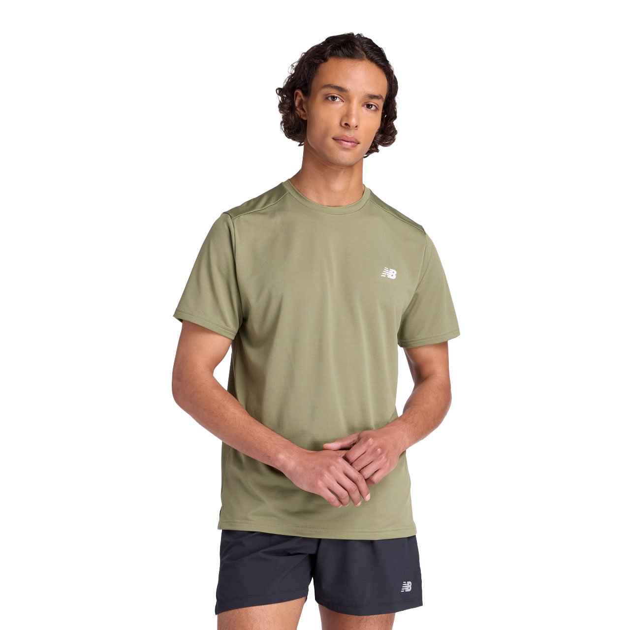 New Balance Sport Short Sleeve T-Shirt Herre