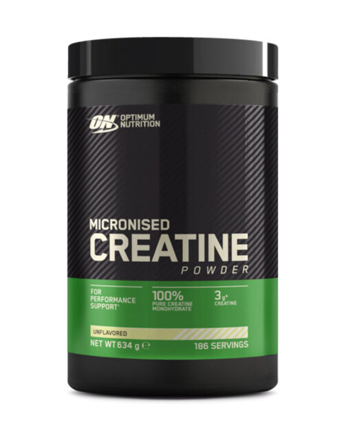 Optimum Micronised Creatine (634g)  -  Kreatinmonohydrat | Øger styrke & udholdenhed - perfekt til træning
