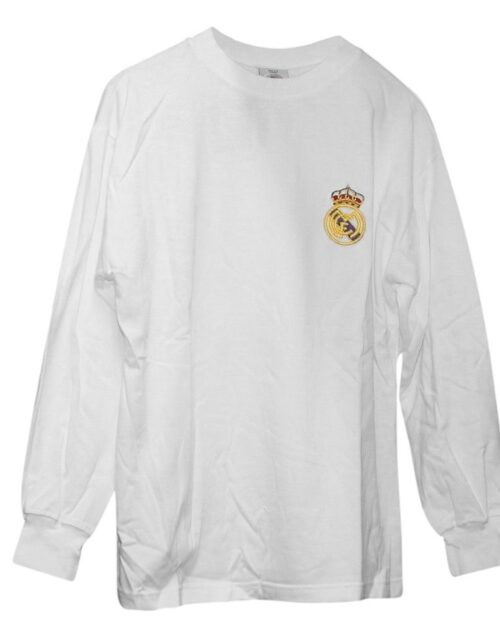 Real Madrid home shirts L/S 1960s - AANSI 15-M Hvid