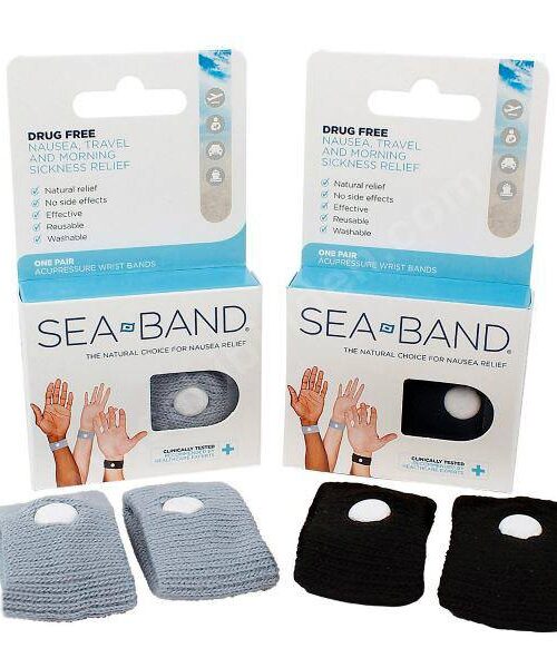 SEA-BAND akupressurarmbånd (Universal - Grå)