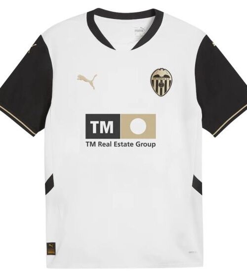 Valencia home jersey 2024/25 - mens-M Hvid